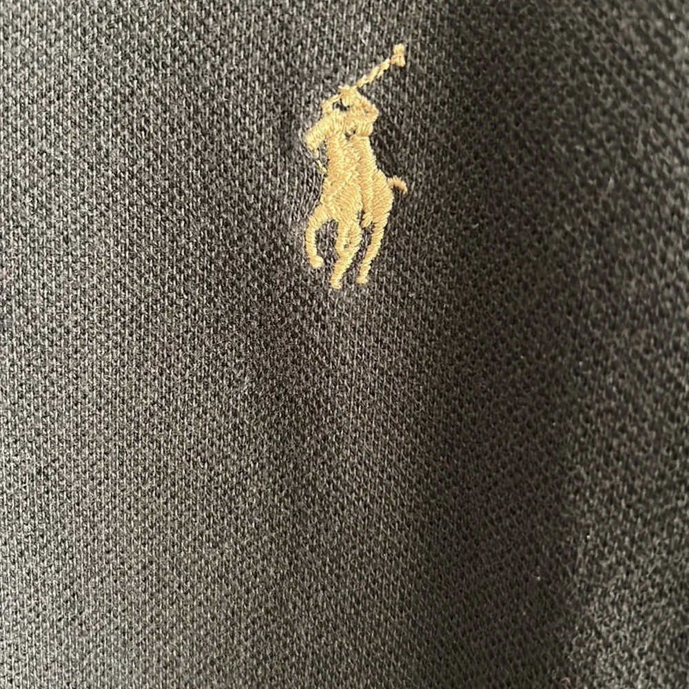 POLO Ralph Lauren CLASSIC Long Sleeved BROWN POLO SHIRT 100% Cotton XXL
